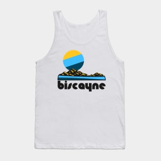 Retro Biscayne ))(( Tourist Souvenir National Park Design Tank Top